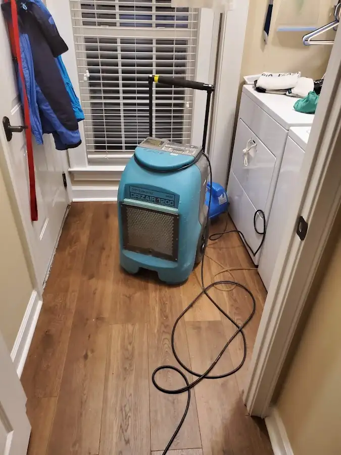 Commercial dehumidifier deployed for Crawl Space Restoration in Brandon